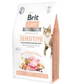 Brit Care Hassas Hindi ve Somon Kedi Maması 2 Kg.